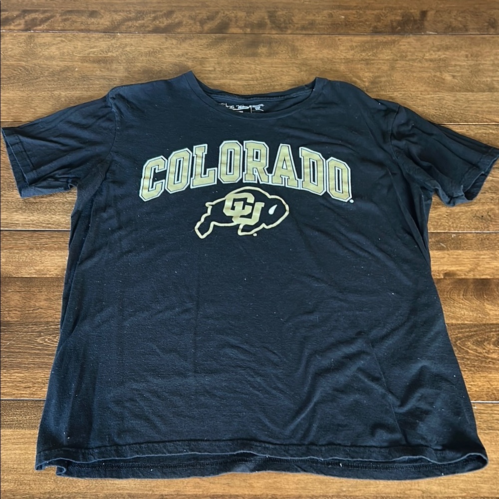 University of Colorado Buffs Black Graphic T-Shirt